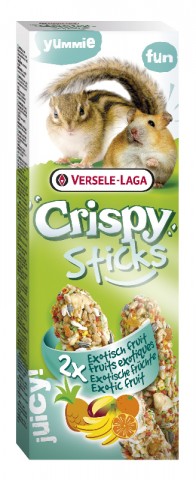 Poslastice za zečeve Versele-Laga 2 Stick Hamster&Squir Exotic fruit 110gr